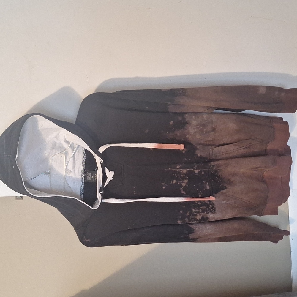 Boutique hoodie bleached